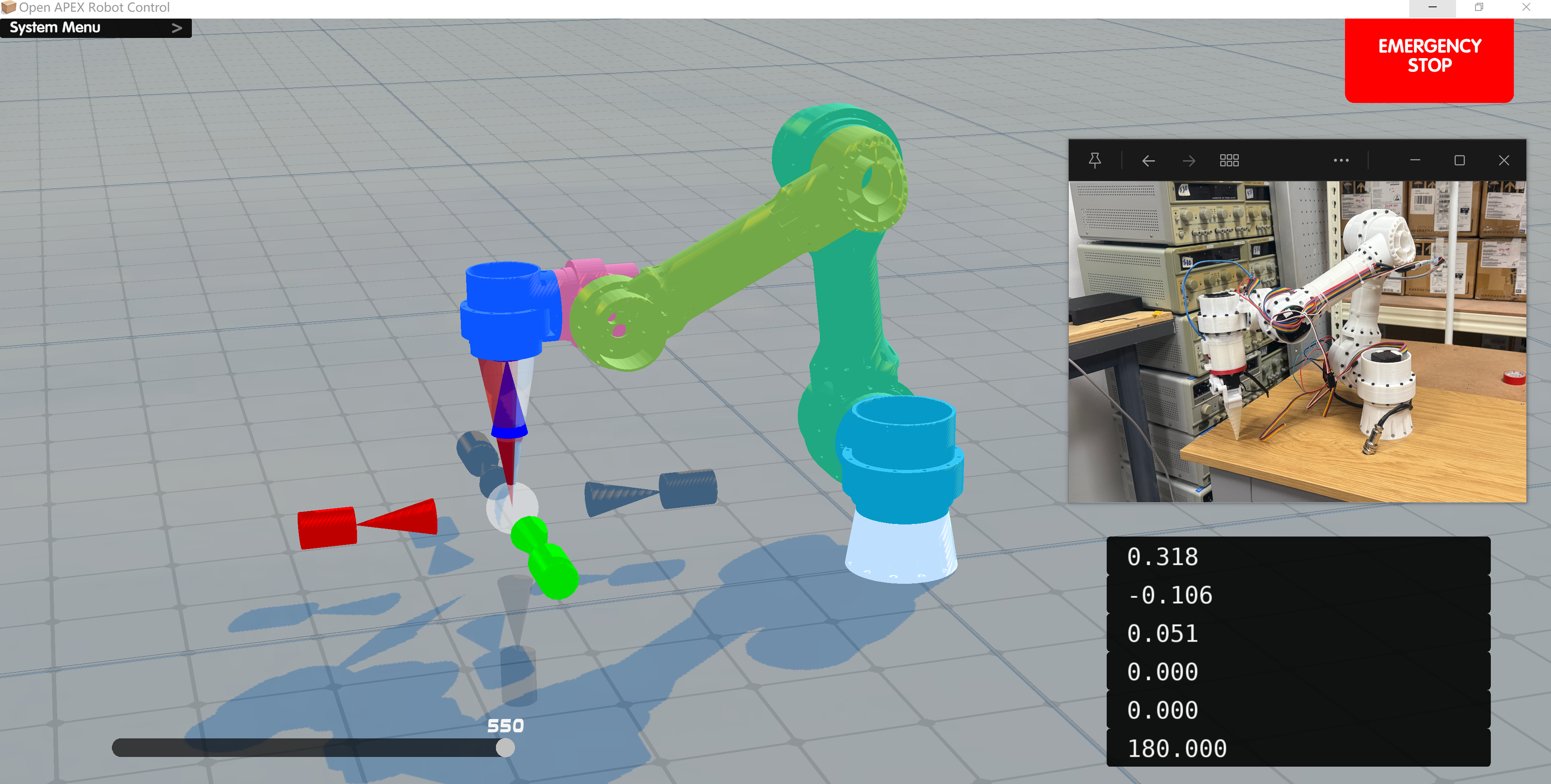 Digital twin software interface